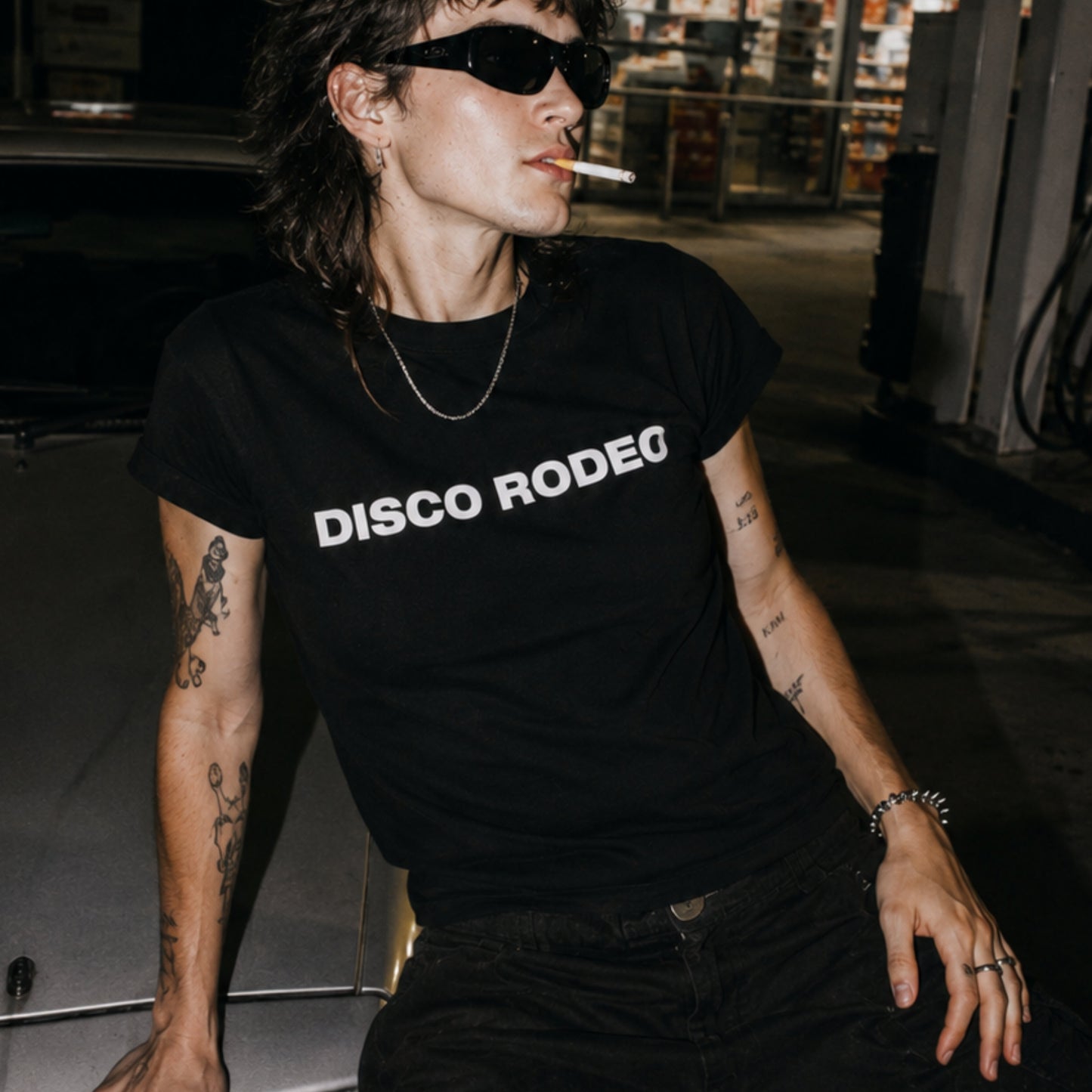 DISCO RODEO tee styling image