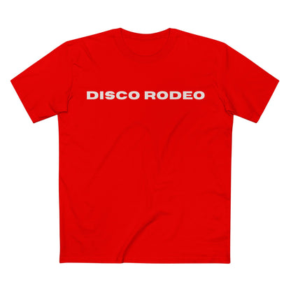 DISCO RODEO black tee mockup