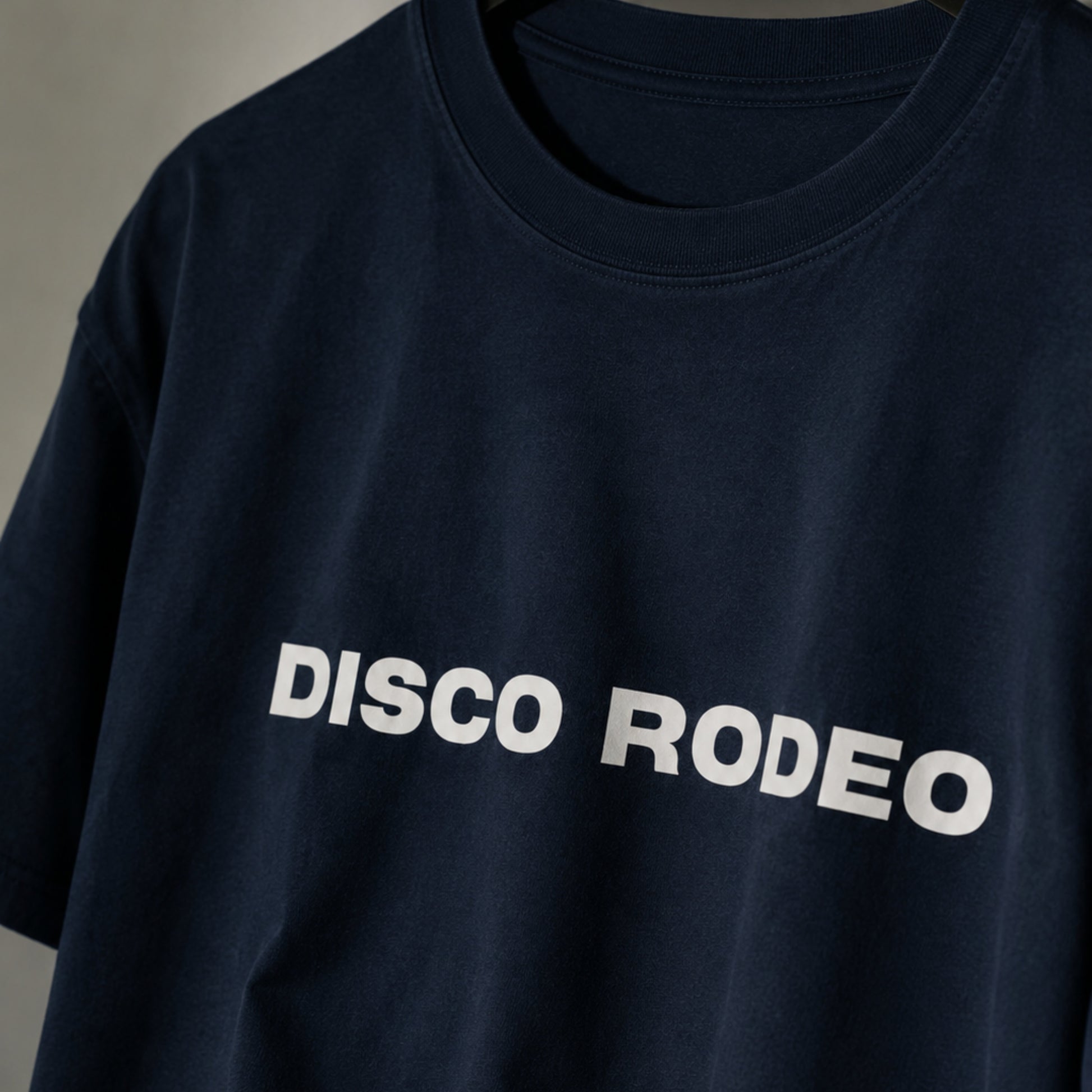 DISCO RODEO tee flat lay image