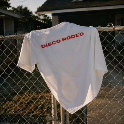 DISCO RODEO Red Edition tee product view