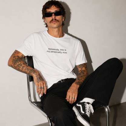 APPARENTLY, THIS IS MY PERSONALITY NOW tee product view