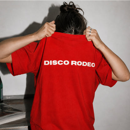 DISCO RODEO tee detail view