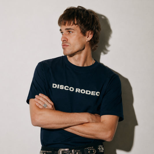 DISCO RODEO premium statement tee by STRANDED