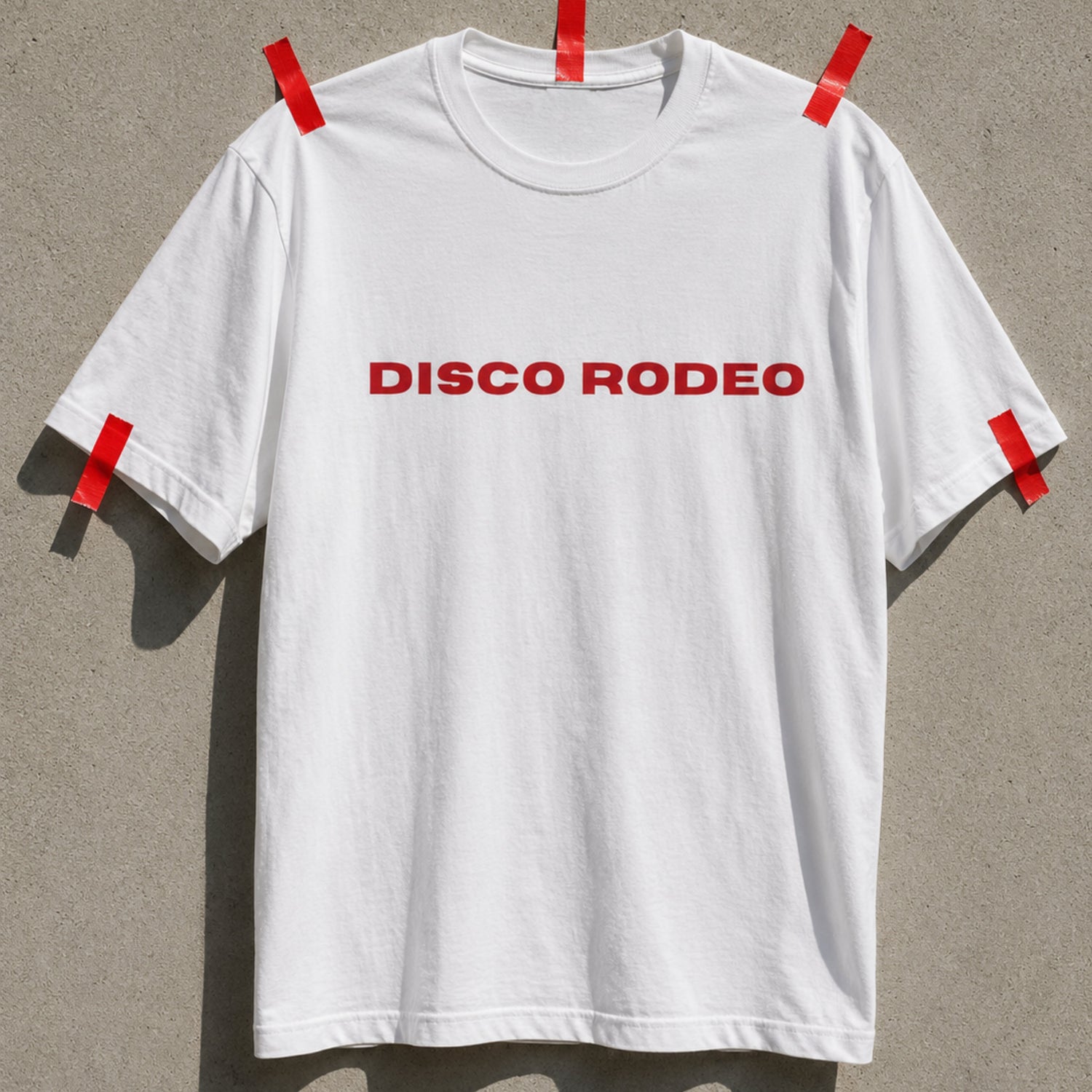 STRANDED premium statement tee styled for everyday outfits
